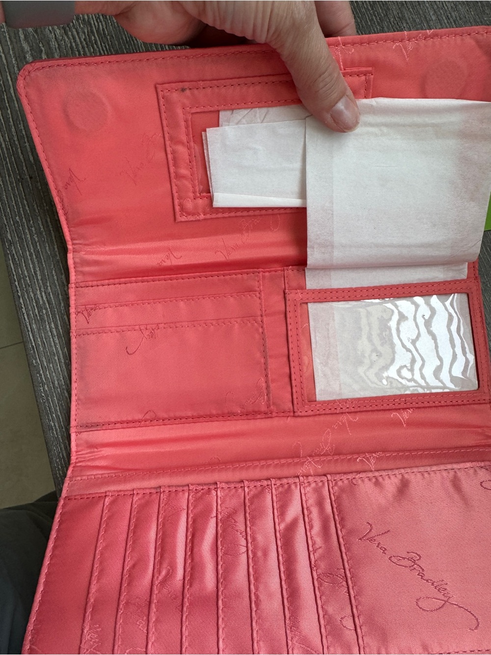 Vera Bradley Trifold Wallet - Picture 5 of 7